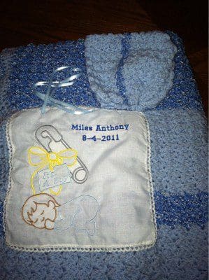Blue Baby Blanket