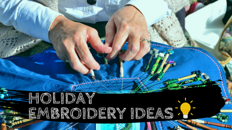 Holiday Embroidery Ideas
